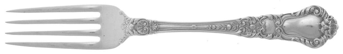Baronial-Old (Sterling, 1898, No Monograms) Solid Youth Tea Fork by Gorham Silver-1