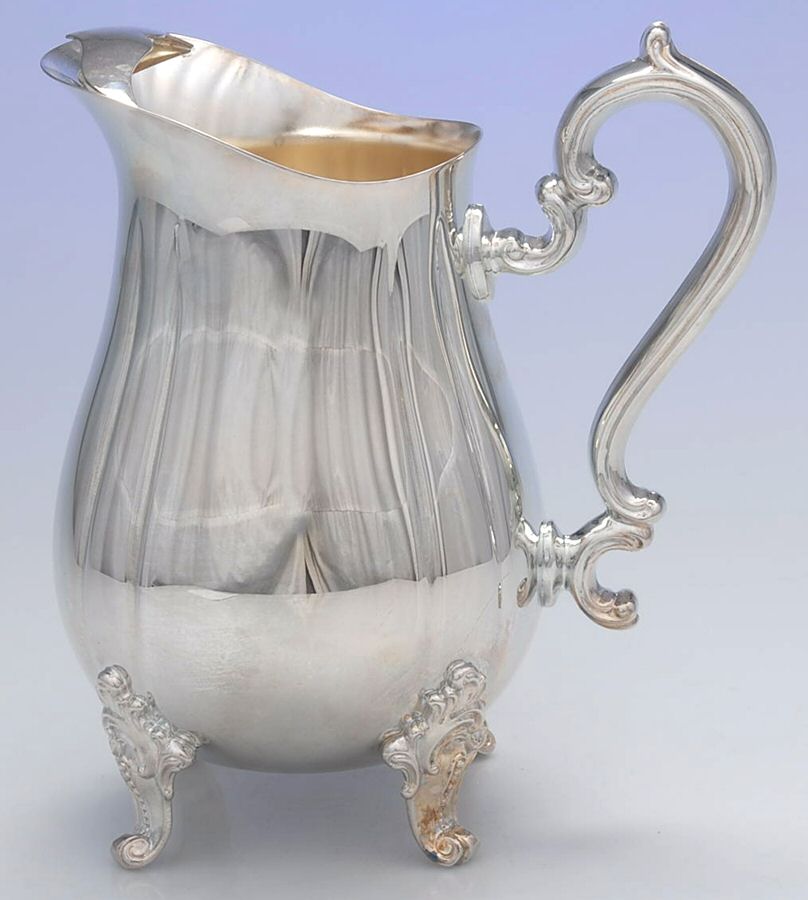 Baronial (Silverplate, Hollowware, Heritage) 64 Oz Ice Lip Water Pitcher by Gorham Silver-1