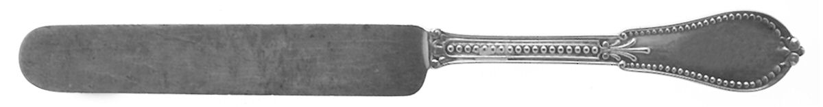 Beaded (Sterling, 1855, No Monograms) Tea Knife Solid Piece by Gorham Silver-1