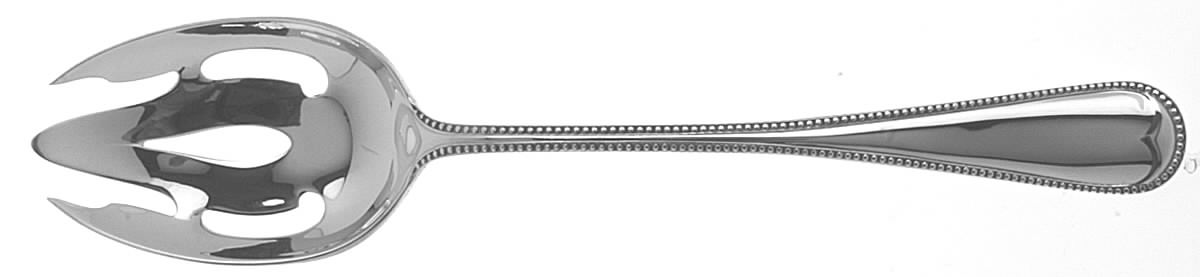 Bead (Sterling, Masterpiece, Gorham Mark) Pierced Tablespoon (Serving Spoon) by Gorham Silver-1