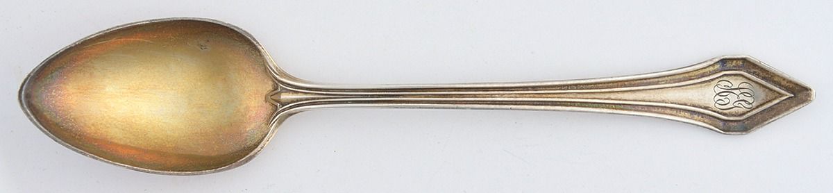 Beaumont (Sterling, 1915) Monogram Demitasse Spoon by Gorham Silver-1