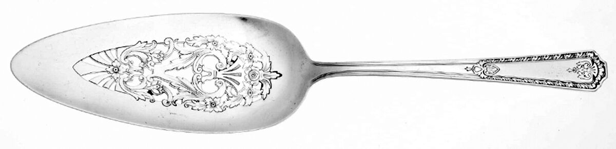 Beaumont (Silverplate, 1929) Solid Pierced Pie Server by Gorham Silver-1