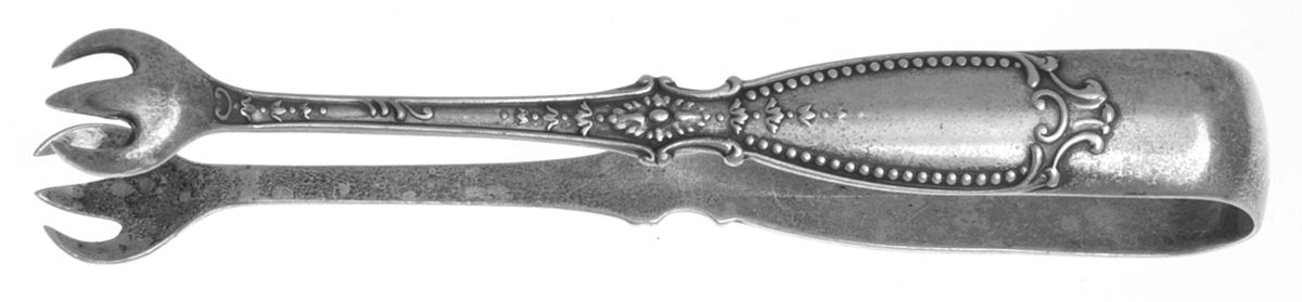 Bedford (Sterling, 1895) Bon Bon Tongs by Gorham Silver-1