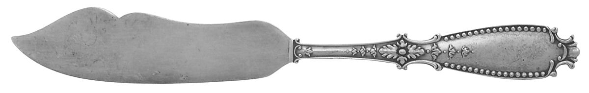 Bedford (Sterling, 1895) Flat Handle Master Butter Knife by Gorham Silver-1