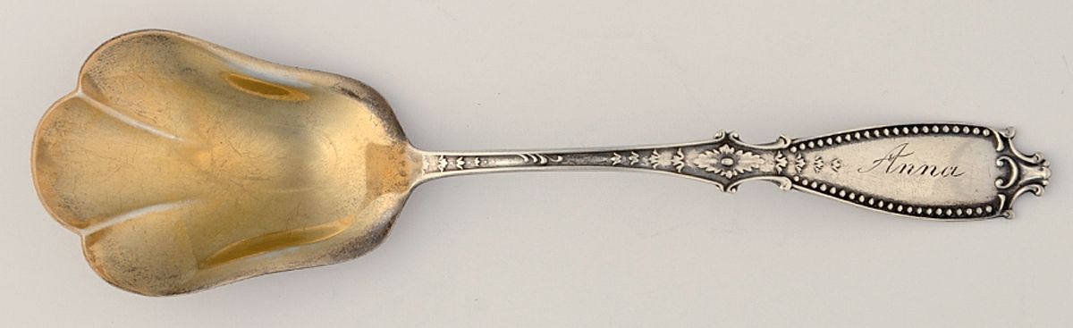 Bedford (Sterling, 1895) Sugar Spoon by Gorham Silver-1