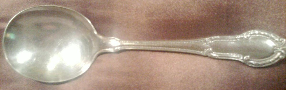 Blackstone (Silverplate, 1906) Round Bowl Soup Spoon (Bouillon) by Gorham Silver-1
