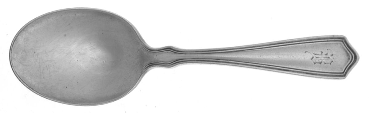 Bradford (Silverplate) Spoon-Baby/Straight Handle by Gorham Silver-1