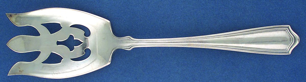 Bradford (Silverplate) Solid Salad Serving Fork by Gorham Silver-1