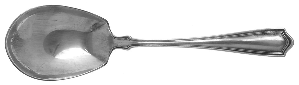 Bradford (Silverplate) Solid Salad Serving Spoon by Gorham Silver-1