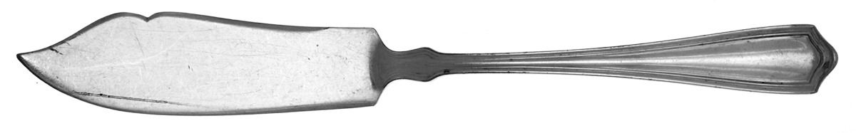 Bradford (Silverplate) Flat Handle Master Butter Knife by Gorham Silver-1