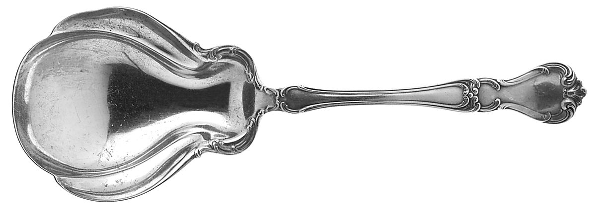 Buckingham (Sterling, 1910) Large Solid Berry/Casserole Spoon by Gorham Silver-1