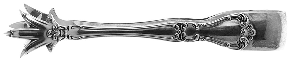 Buckingham (Sterling, 1910) Small Sugar Tongs by Gorham Silver-1