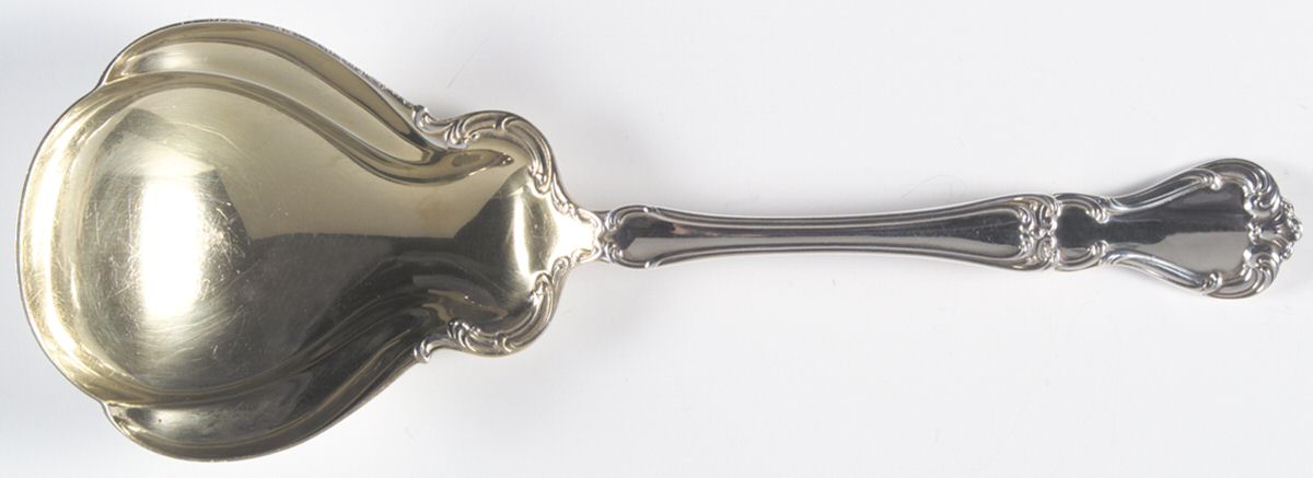 Buckingham (Sterling, 1910) Large Solid Berry/Casserole Spoon by Gorham Silver-1