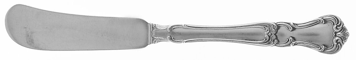 Buckingham (Sterling, 1910) Flat Handle Butter Spreader by Gorham Silver-1