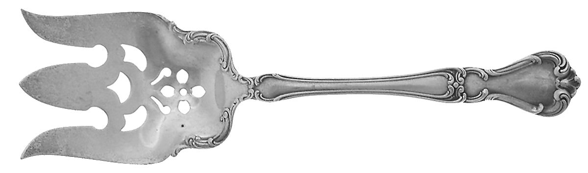Buckingham (Sterling, 1910) Solid Salad Serving Fork by Gorham Silver-1