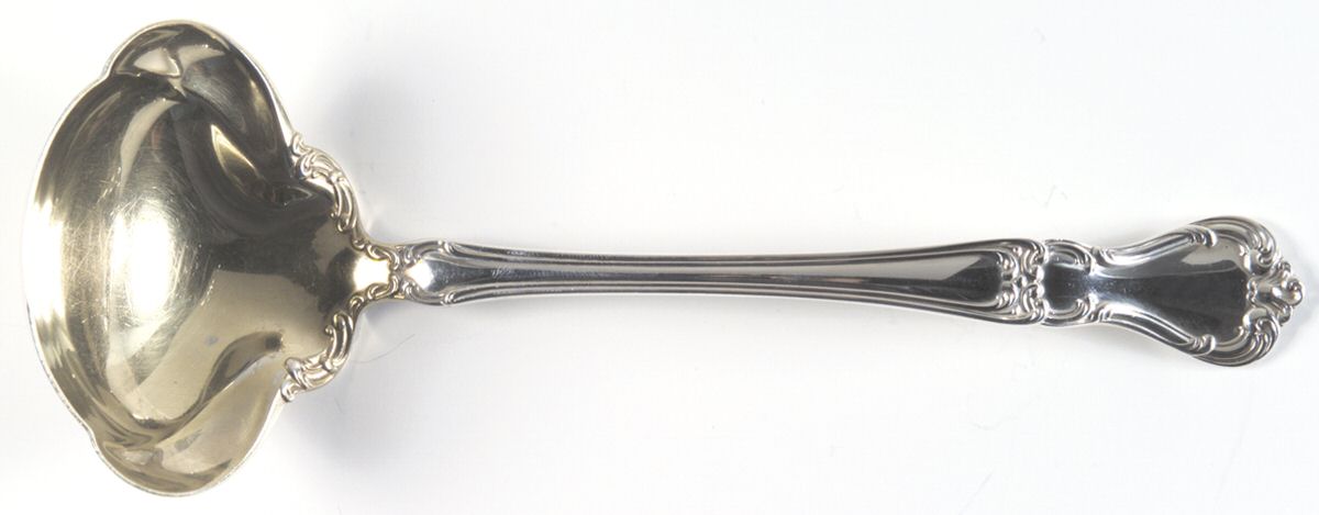 Buckingham (Sterling, 1910) Solid Gravy Ladle by Gorham Silver-1