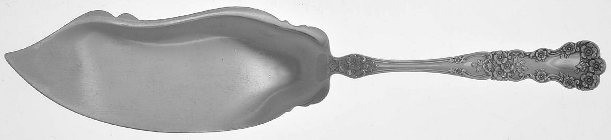 Buttercup (Sterling, Lion-Anchor-G, 1899, No Monos) Small Solid Fish Serving Knife by Gorham Silver-1