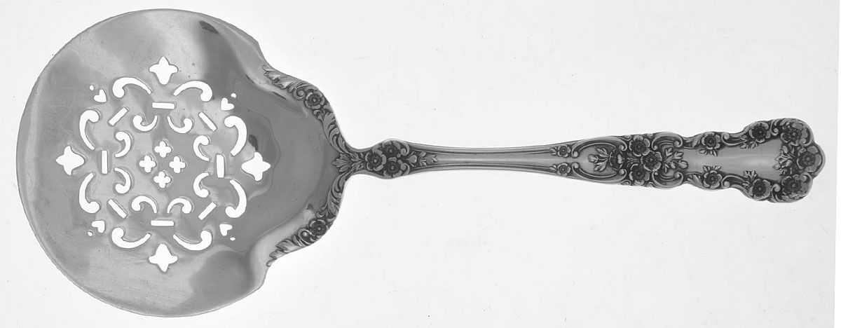 Buttercup (Sterling, Lion-Anchor-G, 1899, No Monos) Tomato Server, Solid Piece by Gorham Silver-1