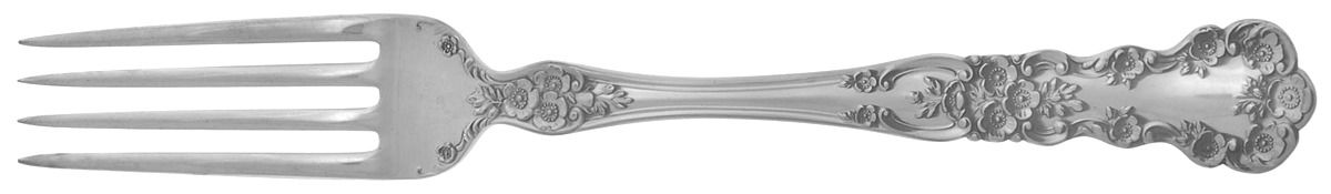 Buttercup (Sterling, Lion-Anchor-G, 1899, No Monos) Fork by Gorham Silver-1