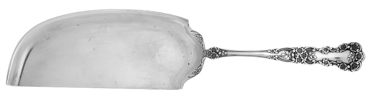 Buttercup (Sterling, Lion-Anchor-G, 1899, No Monos) Small Flat Handle Crumb Knife/Crumber by Gorham Silver-1