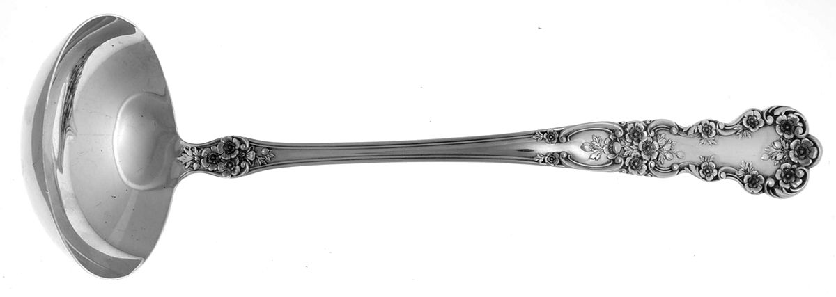 Buttercup (Sterling, Lion-Anchor-G, 1899, No Monos) Oyster Ladle Solid Piece by Gorham Silver-1
