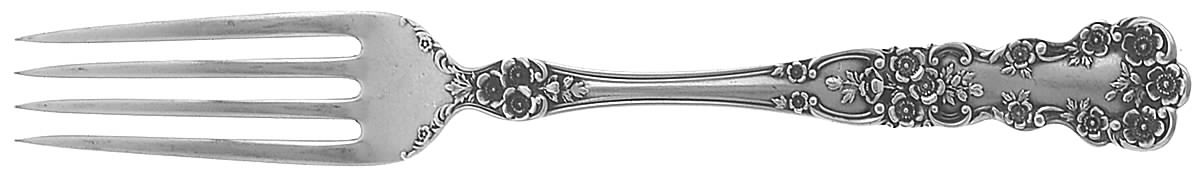 Buttercup (Sterling, Lion-Anchor-G, 1899, No Monos) Solid Youth Tea Fork by Gorham Silver-1