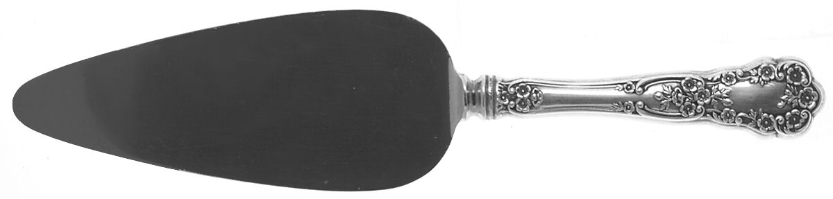Buttercup (Sterling, Lion-Anchor-G, 1899, No Monos) Pie Server with Silverplate Blade by Gorham Silver-1