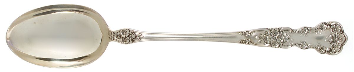 Buttercup (Sterling, Lion-Anchor-G, 1899, No Monos) Solid Gravy Serving Spoon by Gorham Silver-1