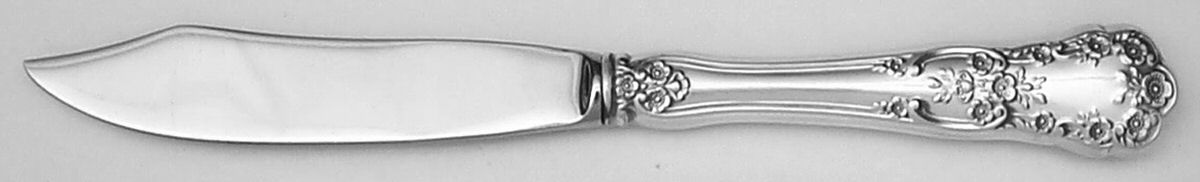 Buttercup (Sterling, Lion-Anchor-G, 1899, No Monos) Individual Fish Knife with Stainless Blade by Gorham Silver-1