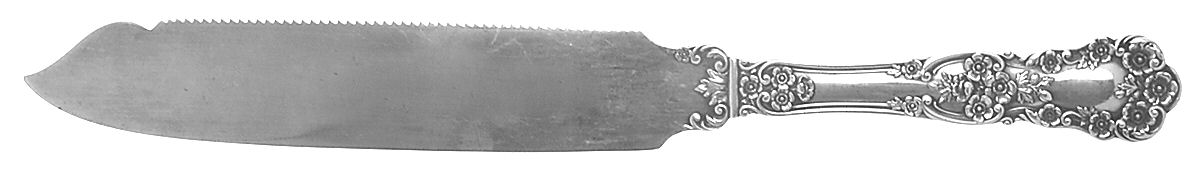 Buttercup (Sterling, Lion-Anchor-G, 1899, No Monos) Cake Saw Solid Piece by Gorham Silver-1