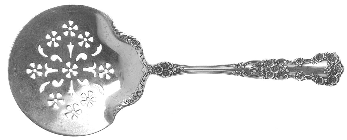 Buttercup (Sterling, Lion-Anchor-G, 1899, No Monos) Tomato Server, Solid Piece by Gorham Silver-1