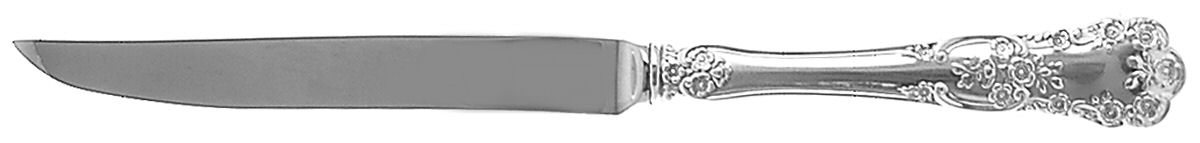Buttercup (Sterling, Lion-Anchor-G, 1899, No Monos) Individual Steak Knife Hollow Handle by Gorham Silver-1