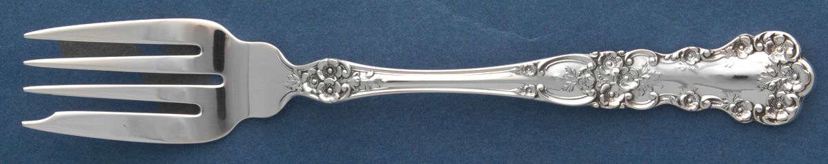 Buttercup (Sterling, Lion-Anchor-G, 1899, No Monos) Individual Salad Fork by Gorham Silver-1