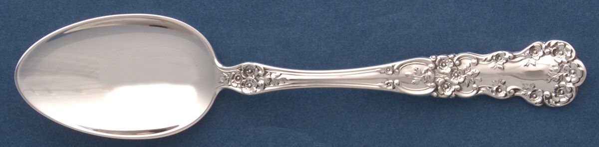 Buttercup (Sterling, Lion-Anchor-G, 1899, No Monos) Place/Oval Soup Spoon by Gorham Silver-1