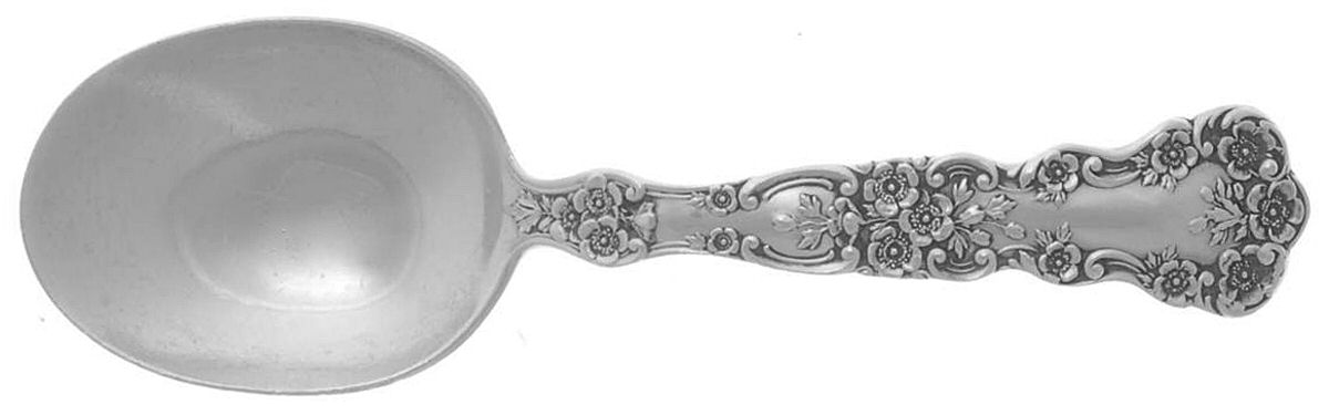 Buttercup (Sterling, Lion-Anchor-G, 1899, No Monos) Straight Handle Baby Spoon by Gorham Silver-1