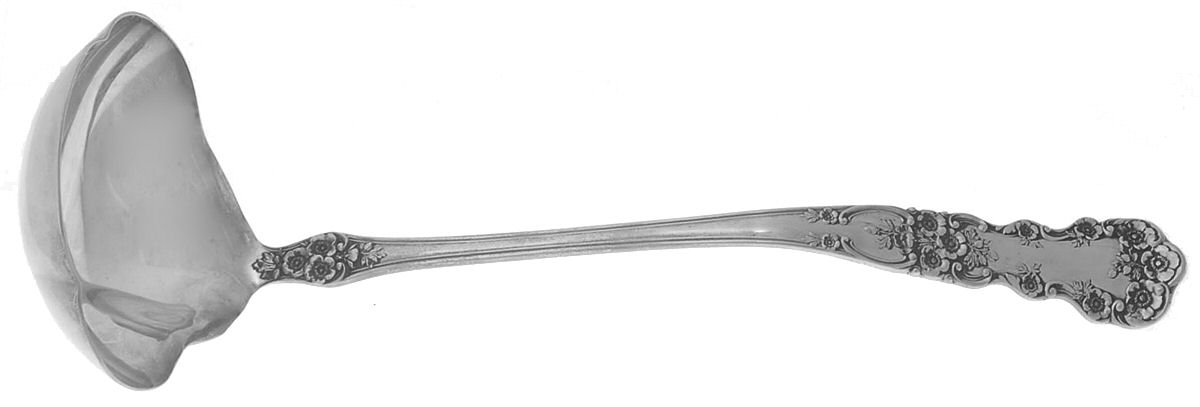 Buttercup (Sterling, Lion-Anchor-G, 1899, No Monos) Small Solid Soup Ladle by Gorham Silver-1