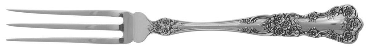 Buttercup (Sterling, Lion-Anchor-G, 1899, No Monos) Strawberry Fork by Gorham Silver-1