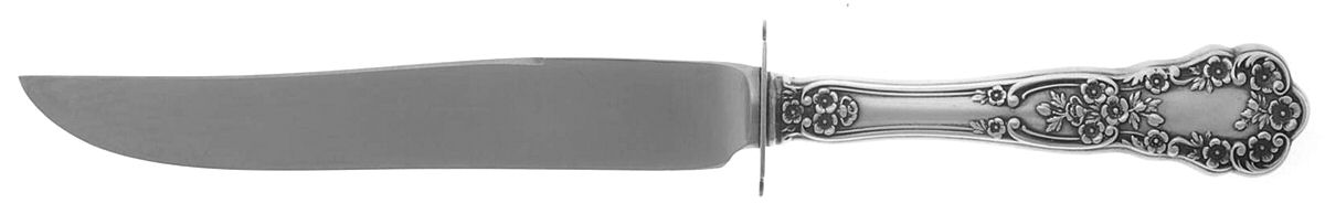 Buttercup (Sterling, Lion-Anchor-G, 1899, No Monos) Small Steak Carving Knife with Stainless Blade by Gorham Silver-1