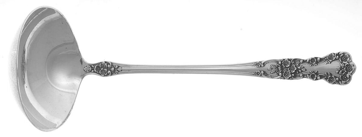 Buttercup (Sterling, Lion-Anchor-G, 1899, No Monos) Ladle-Cream/Solid Piece-Small by Gorham Silver-1