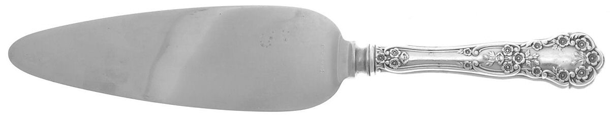 Buttercup (Sterling, Lion-Anchor-G, 1899, No Monos) Cake Knife with Stainless Blade by Gorham Silver-1
