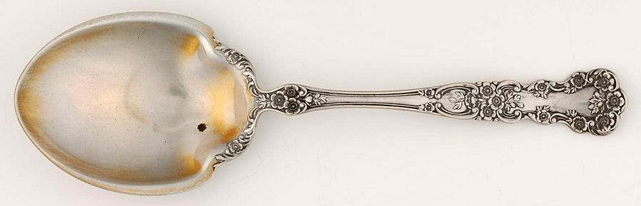 Buttercup (Sterling, Lion-Anchor-G, 1899, No Monos) Large Jelly Spoon by Gorham Silver-1