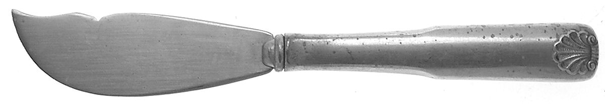 Cape Ann (Pewter) Hollow Handle Master Butter Knife by Gorham Silver-1