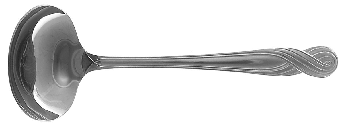 Castle Hill (Stainless) Solid Gravy Ladle by Gorham Silver-1