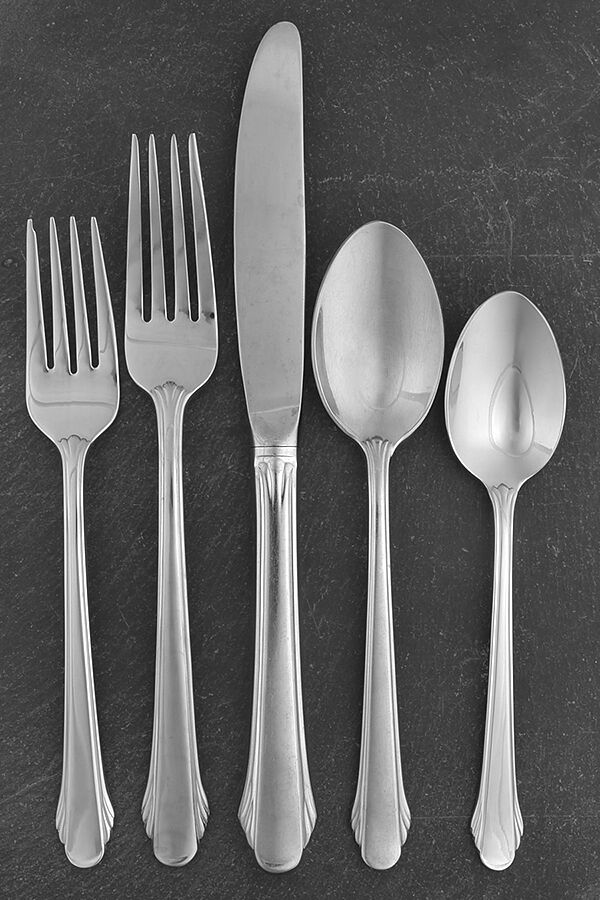 Calais (Stainless) 40 Piece Estate Set by Gorham Silver-1