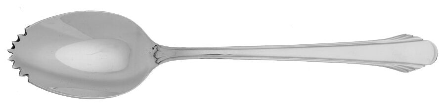 Calais (Stainless) Fruit/Orange Spoon Individual, Serrated Bowl HC by Gorham Silver-1