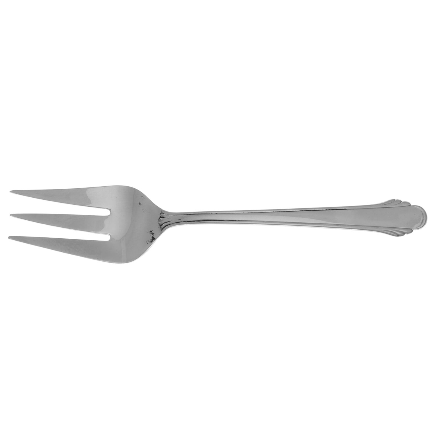 Calais (Stainless) Medium Solid Cold Meat Serving Fork by Gorham Silver-1