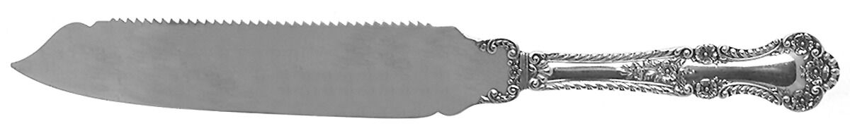 Cambridge (Sterling, 1899) Cake Saw Solid Piece by Gorham Silver-1