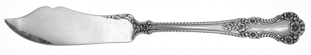 Cambridge (Sterling, 1899) Large Flat Handle Master Butter Knife by Gorham Silver-1