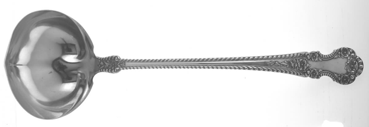 Cambridge (Sterling, 1899) Large Solid Soup Ladle by Gorham Silver-1