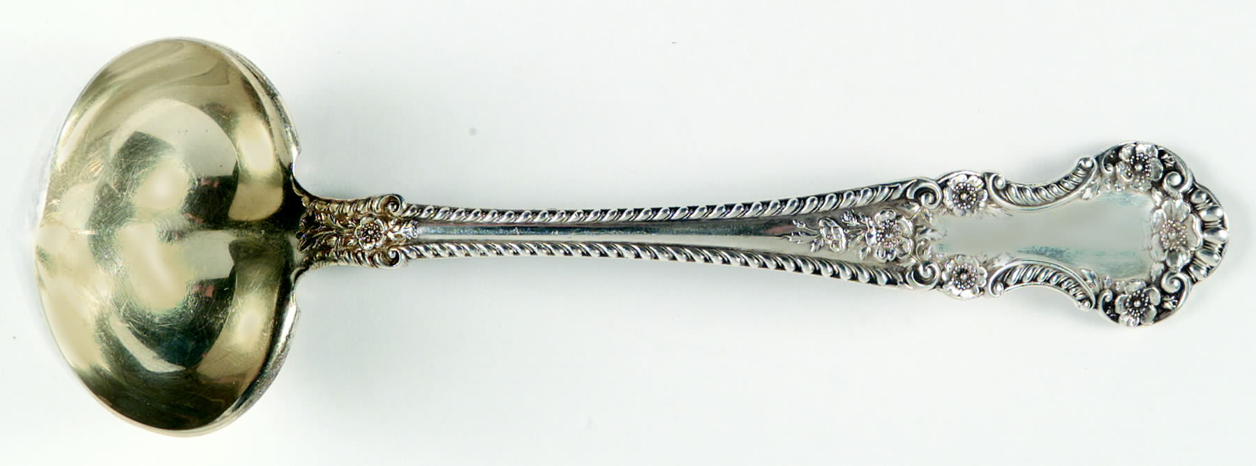 Cambridge (Sterling, 1899) Solid Piece Cream Ladle by Gorham Silver-1